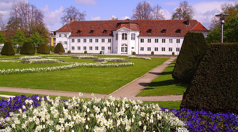 Sehenswürdigkeiten in Kempten im Allgäu - Hofgarten mit Orangerie in Kempten